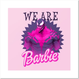 We are Barbie | Barbie x Oppenheimer | Barbenheimer parody Posters and Art